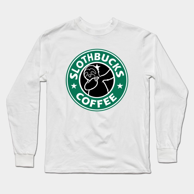 Slothbucks Long Sleeve T-Shirt by Zorveechu